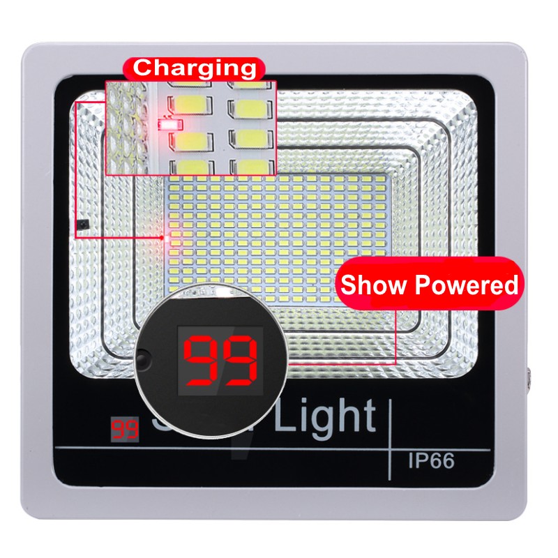 1pc 40W 60W 80W 100W 120W Waterproof Solar Powered LED Flood Light Outdoor Garden Spotlight Solar Floodlights Remote Control