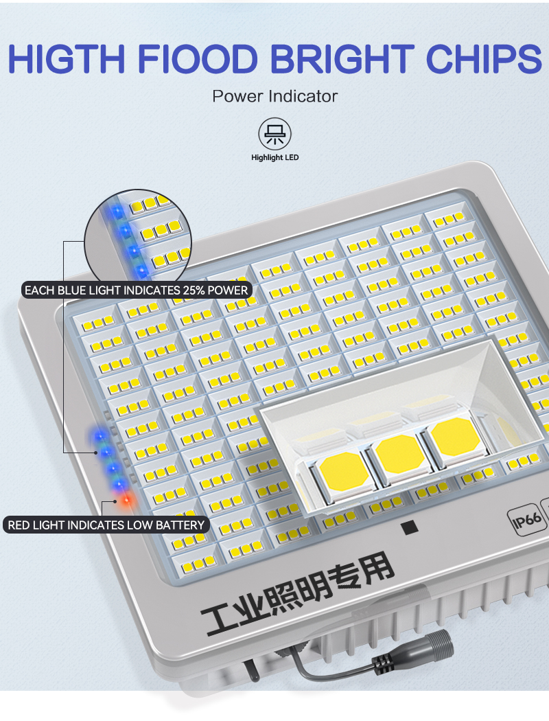 100W 200W Led Solar Floodlight Outdoor Lighting Solar Garden Lamp Led Flood Light for Garden Highway Spotlights With Remote