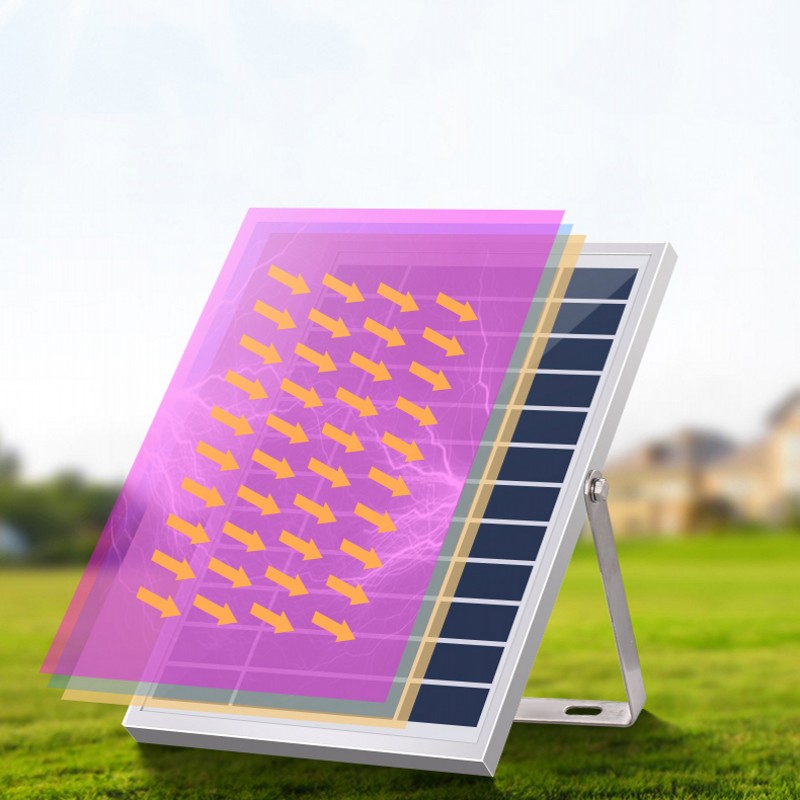 1pc Solar Flood Light Led Portable Spotlight Floodlights 36LEDS Outdoor Street Garden Lamp Waterproof Wall Lamp Remote Control