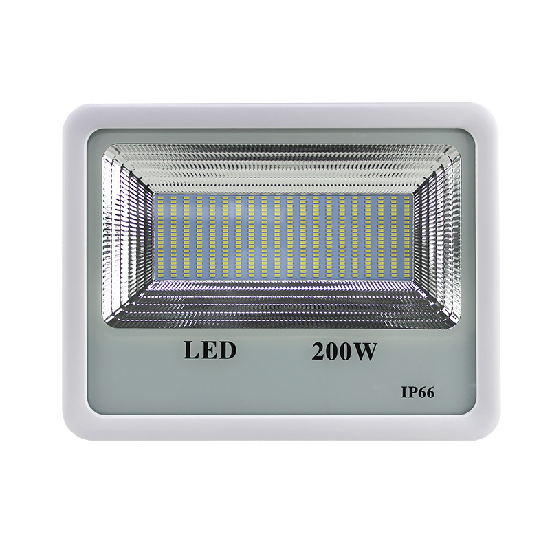 LED Outdoor Floodlights Waterproof IP66(3000-6500K War/Cold white 200W SpotLights for Garden Yard Warehouse Square Billboard