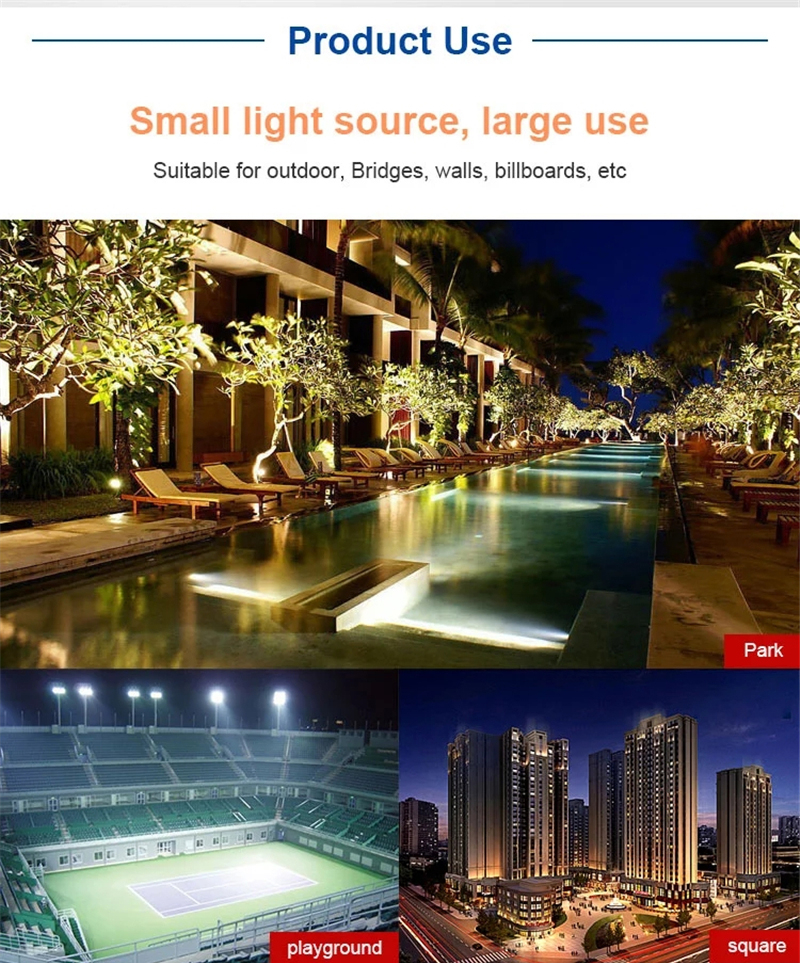 LED Flood Light 50W 100W 200W 300W 400W 500W 600W AC220V Waterproof IP66 Spotlight Outdoor Garden Lamp Led Floodlight Lighting
