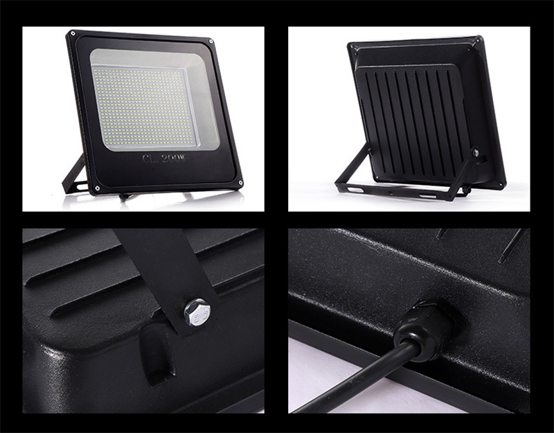 LED Flood Light 50W 100W 200W 300W 400W 500W 600W AC220V Waterproof IP66 Spotlight Outdoor Garden Lamp Led Floodlight Lighting