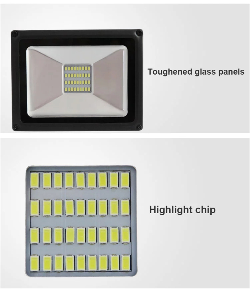 LED Flood Light 50W 100W 200W 300W 400W 500W 600W AC220V Waterproof IP66 Spotlight Outdoor Garden Lamp Led Floodlight Lighting