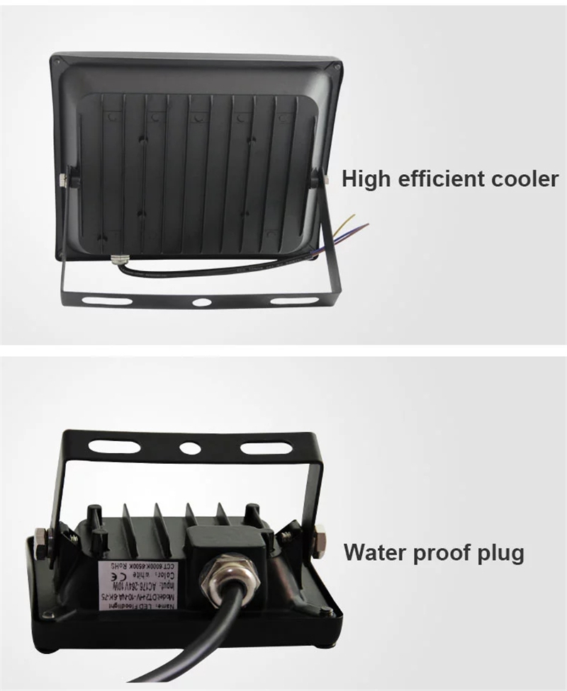 LED Flood Light Outdoor reflector led 600W 500W 4000W 200W 150W 100W Led projector light AC 220V Waterproof Floodlight exterior