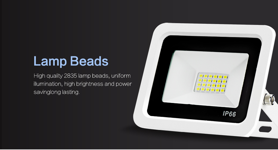 10W Cold White LED Floodlight 220V PIR Motion Sensor LED Spotlight Outdoor Wall Reflector Lighting Waterproof Garden Lamp