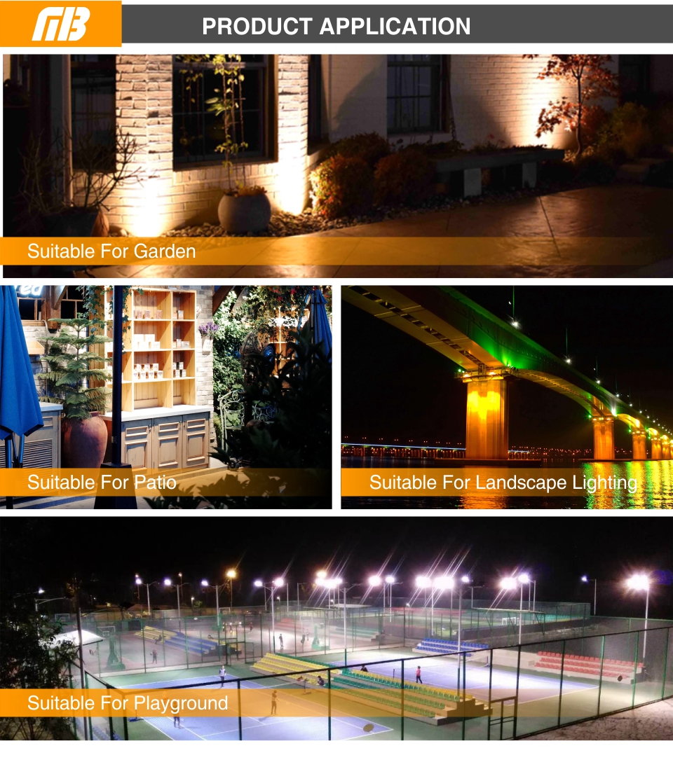 LED PIR Motion Sensor Floodlight 10W 20W 30W 50W 100W Waterproof White Reflector Outdoor Spotlight For Garden Wall Street Light