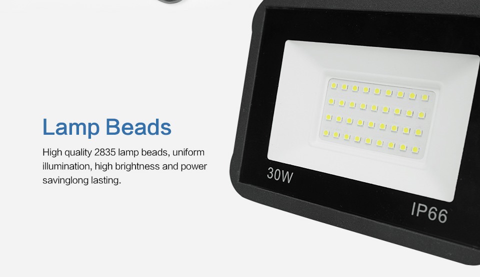 LED Floodlight PIR Motion 220V 10W 20W 30W 50W 100W Cold White Warm White WaterproofIP65 Black Outdoor Lighting Wall Street Lamp
