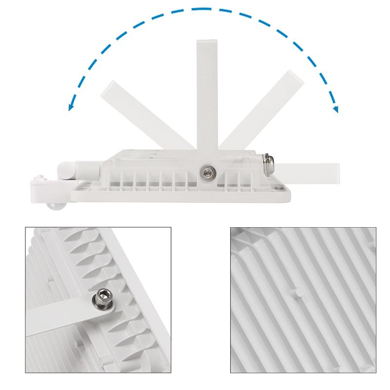 White shell Motion Sensor LED Flood Light 10W 20W 30W 50W 100W AC220V Floodlight IP65 Waterproof Projector garden Outdoor Light