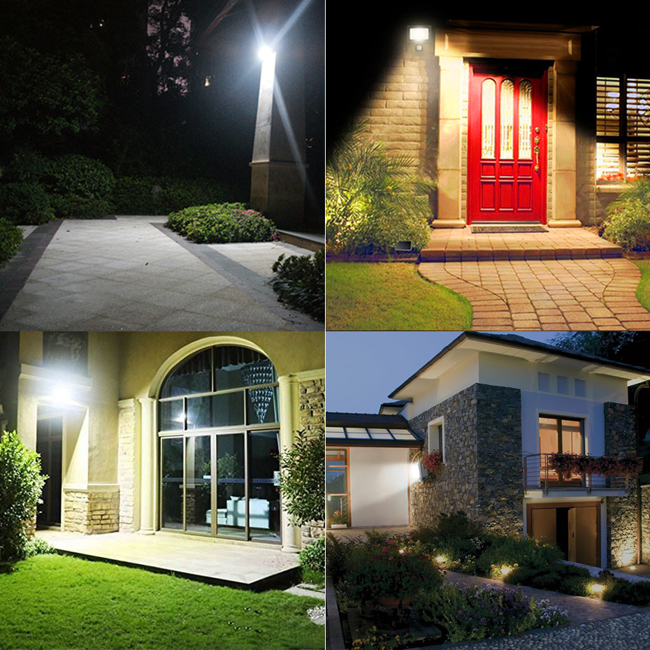 PIR Motion sensor light AC220 10W 20W 30W 50W 100W 150W 200W garden search Wall lamp led flood light outdoor projector Landscape