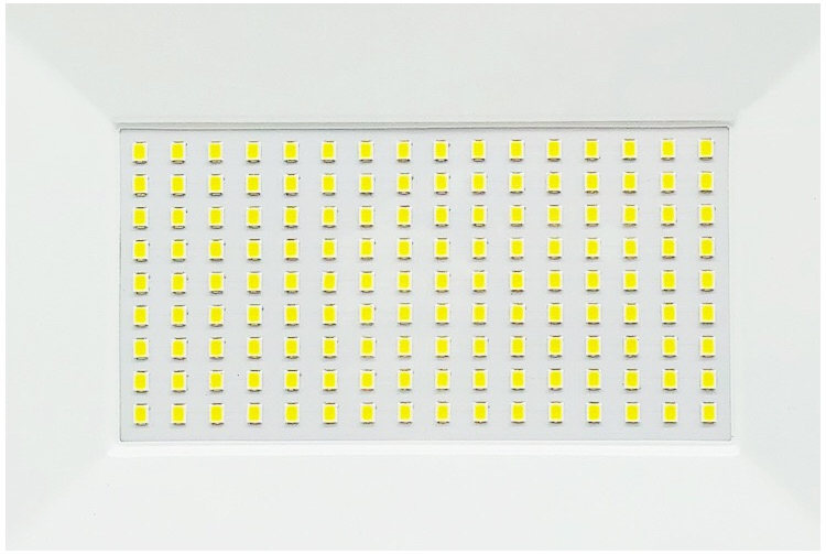 White shell spotlight Ultra Thin Led Flood Light Spotlight Outdoor AC220V IP65 Path Garden Street Gate Wall Lamp Flood Lighting