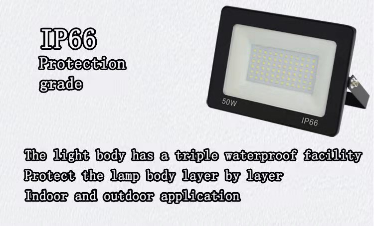 Ultra-thin 10W 20W 30W 50W 100W 150W 200W LED Flood Light 220V Reflector Flood Spot exterior IP65 Waterproof Outdoor Garden Lamp