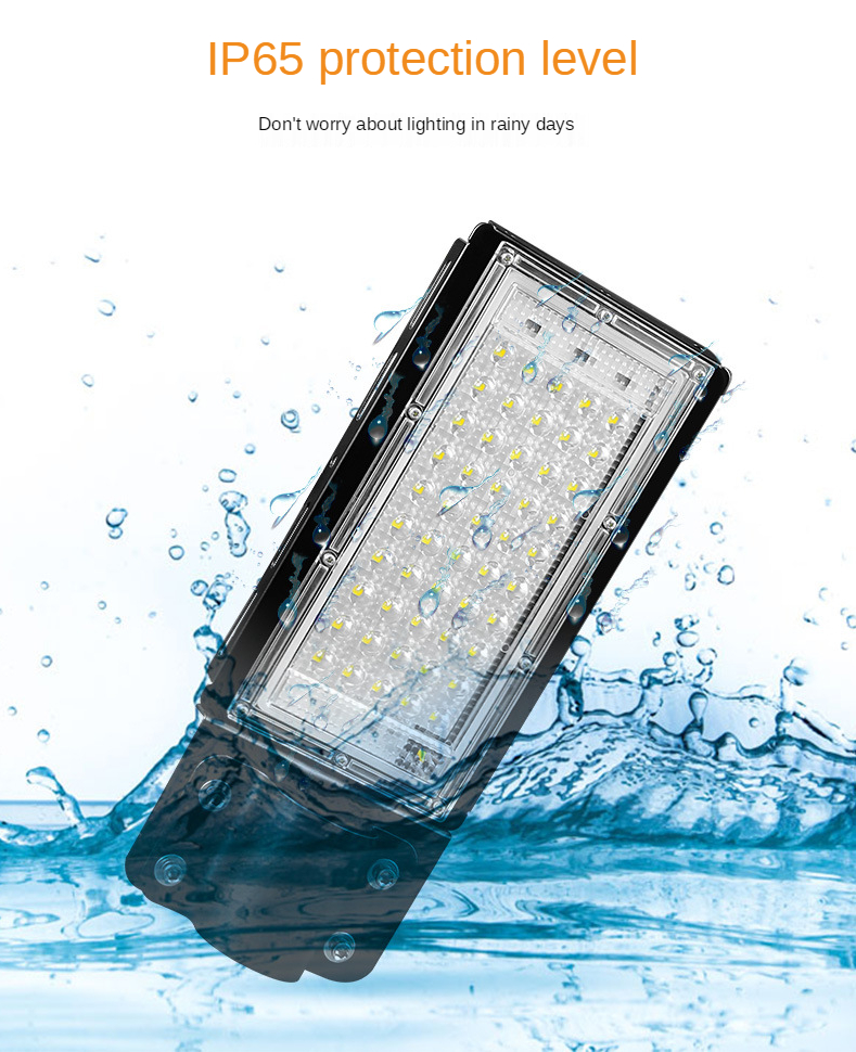 100W LED Street Light AC 220V-240V Outdoor Floodlight Spotlight IP65 Waterproof Wall Light Garden Road Street Pathway Spot Lamps