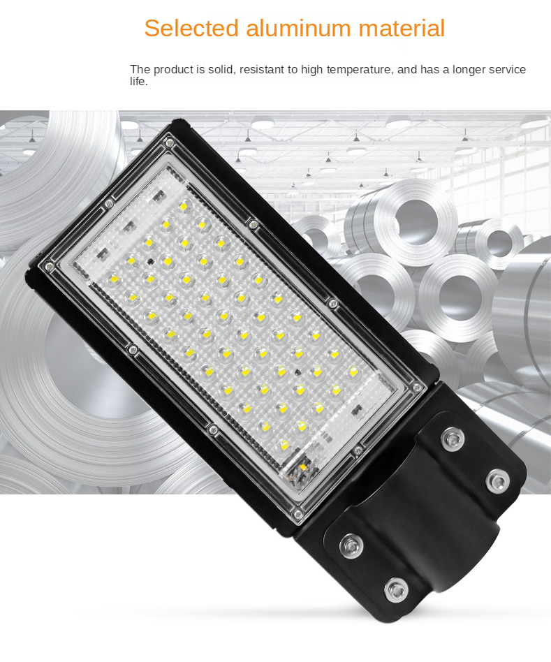 100W LED Street Light AC 220V-240V Outdoor Floodlight Spotlight IP65 Waterproof Wall Light Garden Road Street Pathway Spot Lamps