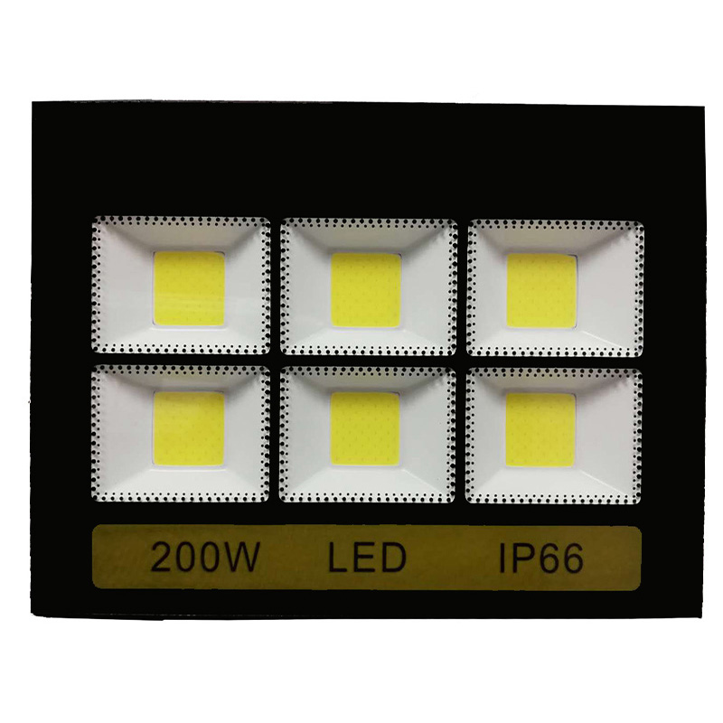50W led for floodlight Outdoor 220V 230V 240V Reflector IP66 Square Waterproof Garden Stree Porch Landscape Lighting 100W 200W