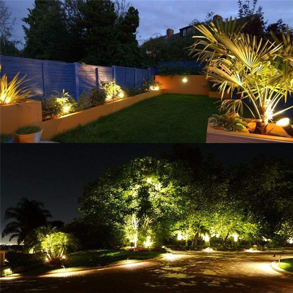 Outdoor Lawn Lamp Safety Low Voltage Street Lights IP65 AC100-240V Waterproof 2/4/6/10 in 1 Landscape Lighting Led Garden Lights