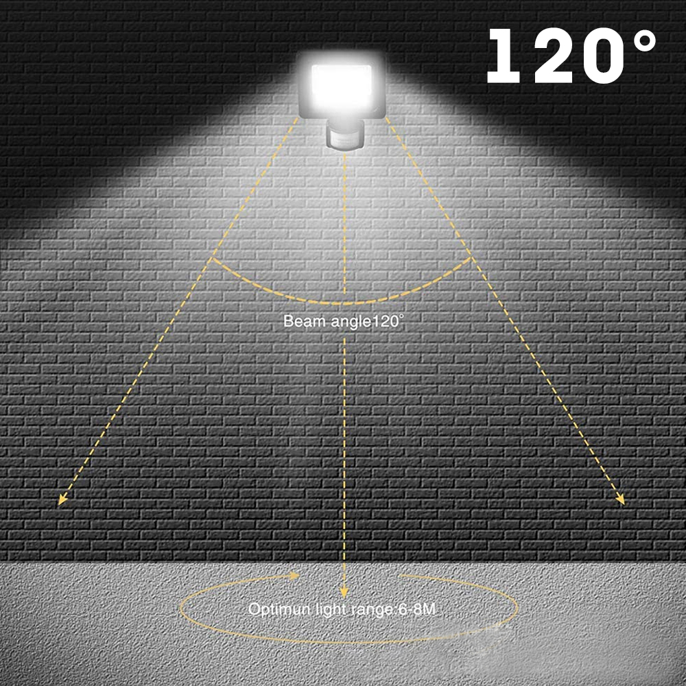 Flood Light Led Foco Led Exterior Outdoor Spotlight Wall Lamp With Sensor Garden Leds Outdoor Solar Spotlights Lighting Lights