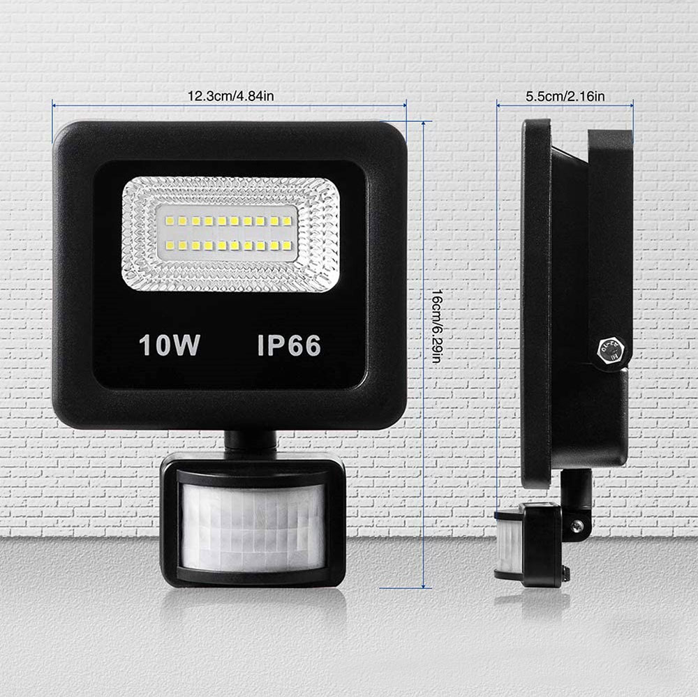 Flood Light Led Foco Led Exterior Outdoor Spotlight Wall Lamp With Sensor Garden Leds Outdoor Solar Spotlights Lighting Lights