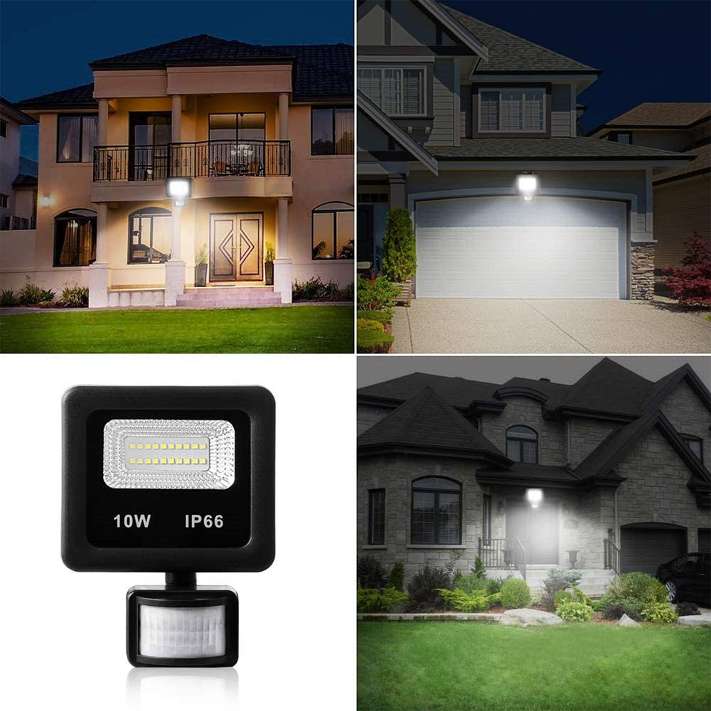 Flood Light Led Foco Led Exterior Outdoor Spotlight Wall Lamp With Sensor Garden Leds Outdoor Solar Spotlights Lighting Lights