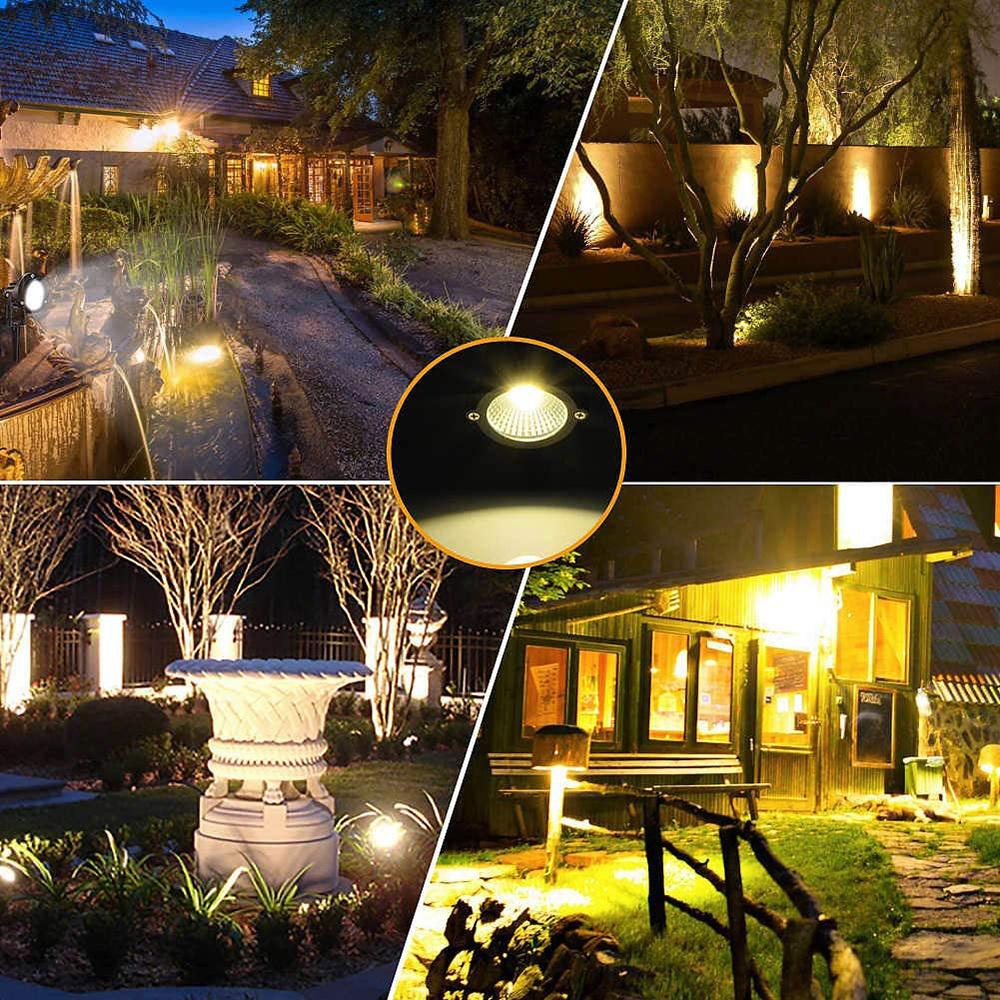 1 TO 8 Light With Remote/APP Control Waterproof Super Bright Garden Decoration Lights EU/US /UK Plug Outdoor Lawn Lamp Landscape