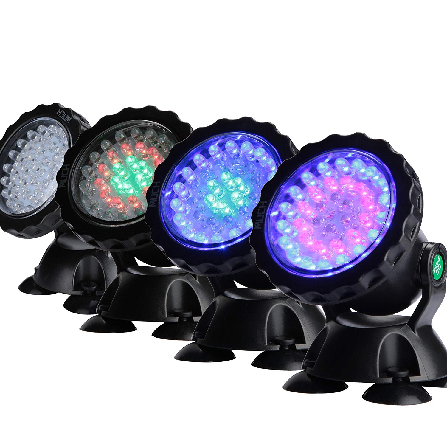 Aquarium light LED RGB diving pool spotlight remote control garden landscape lawn light outdoor underwater fountain poolp