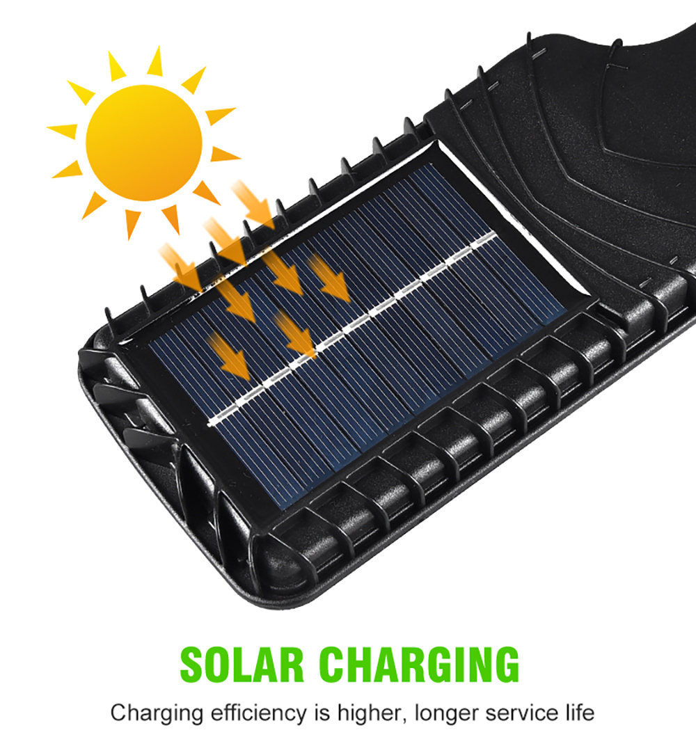 Outdoor Solar Light COB Street Light Wall Lamp with Human Body Induction Waterproof Material for Garden Terrace etc