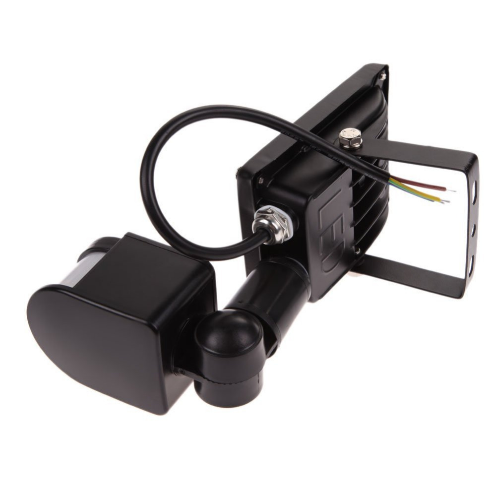 LED Flood Lights 10W Infrared Outdoor PIR Floodlights Motion Detective Sensor Spot Lamps 110V 220V Waterproof Garden Lighting