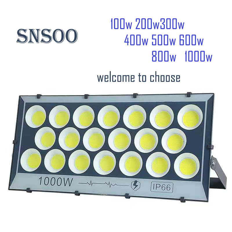 200W IP65 Waterproof Flood Light 100W 300W 400W 500W 600W 800W 1000W LED outdoor light for building househould factory warehouse
