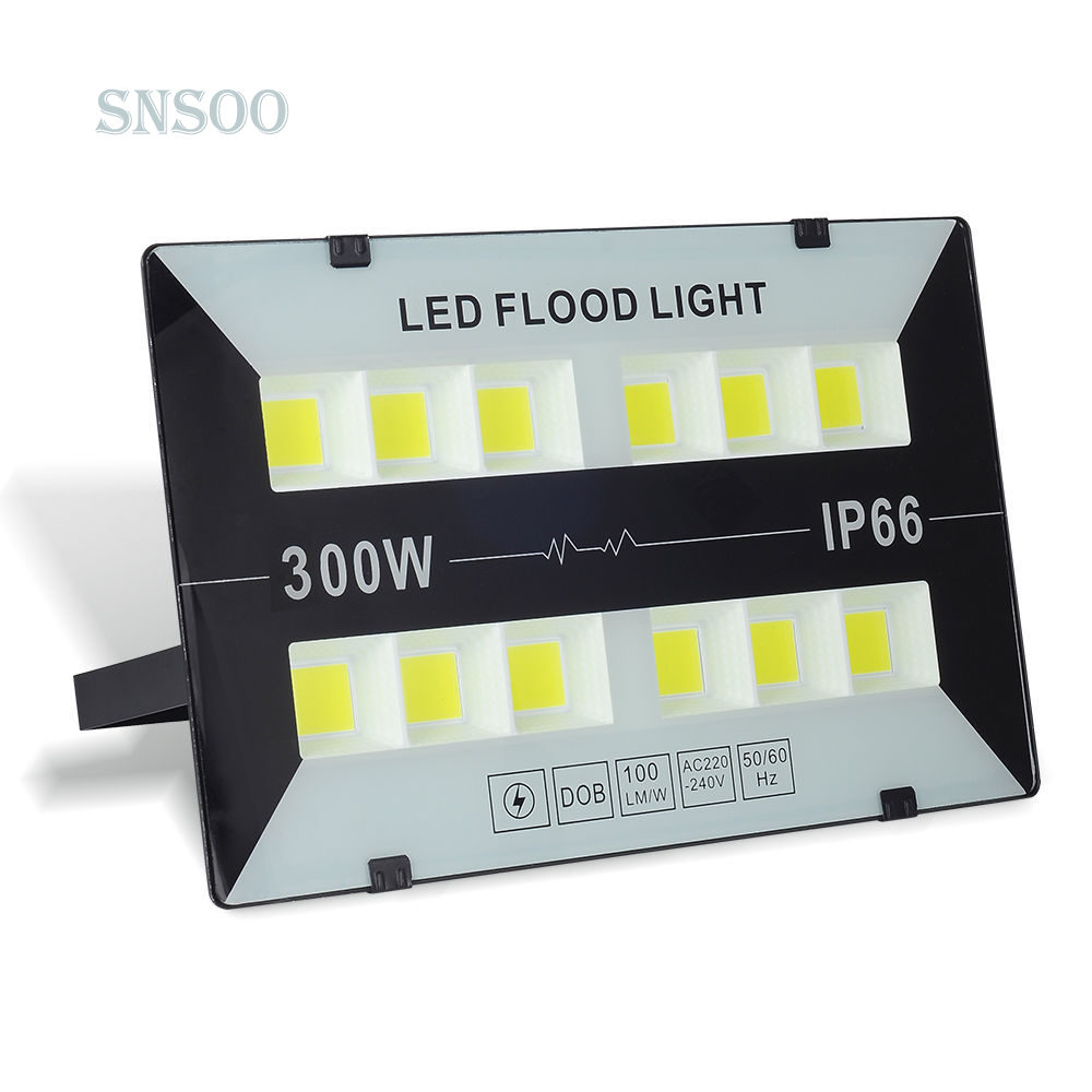Led FloodLight AC 220V Outdoor Spotlight IP65 Waterproof 50W 100W 200W 300W yard garden workshop outside lamp industrial light