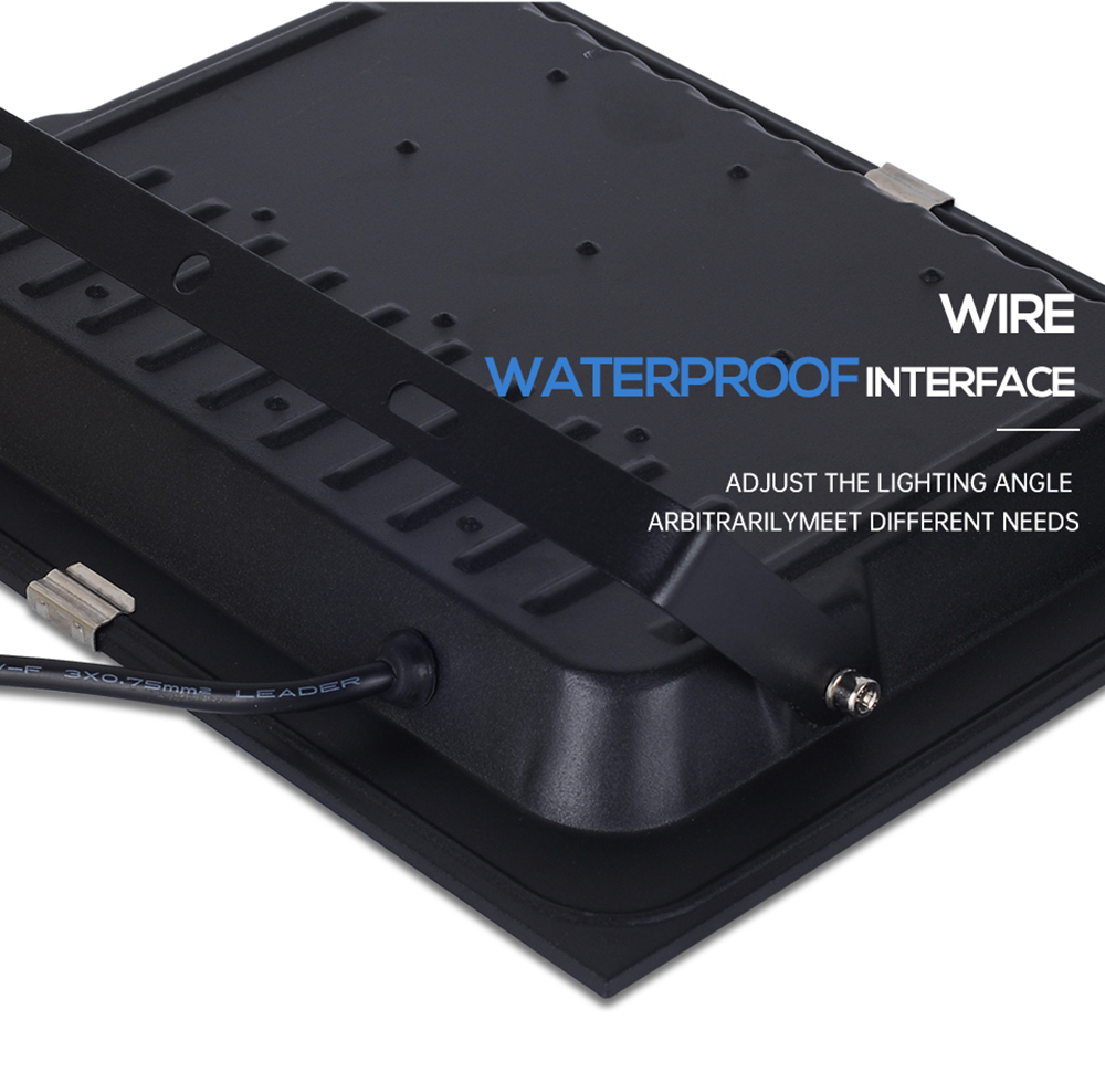 Led FloodLight AC 220V Outdoor Spotlight IP65 Waterproof 50W 100W 200W 300W yard garden workshop outside lamp industrial light