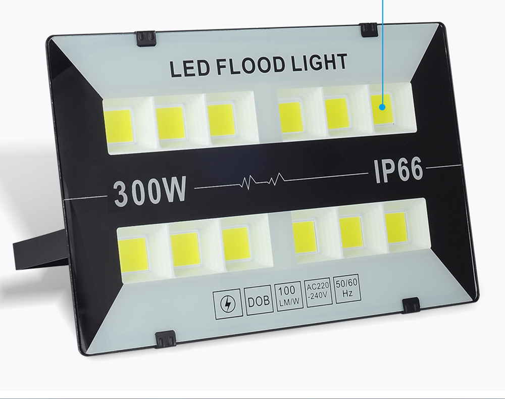 Led FloodLight AC 220V Outdoor Spotlight IP65 Waterproof 50W 100W 200W 300W yard garden workshop outside lamp industrial light