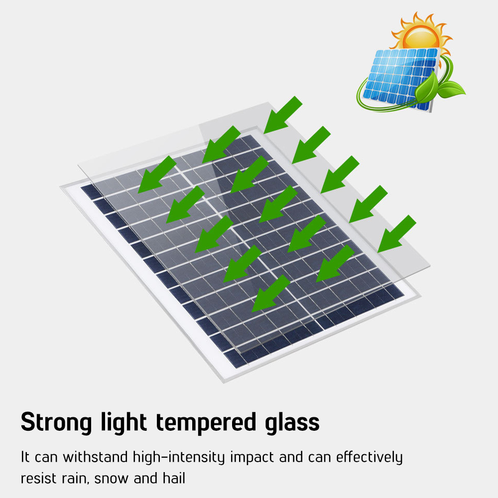 6V Solar Panel for light 10W 15W 20W 25W 30W 40W 50W 60W 70W 80W 90W 100W Sun power Solar Panels for Outdoor light