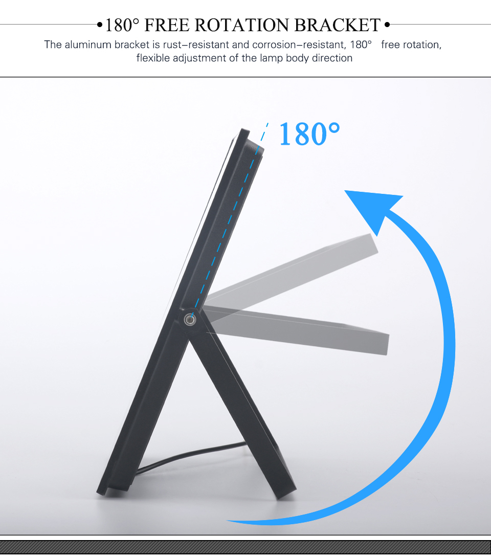 2PCS 10W 20W 30W 50W 100W 150W LED Flood Light 220V Brightness IP66 Waterproof Outdoor Lighting LED Spotlight Wall Floodlights