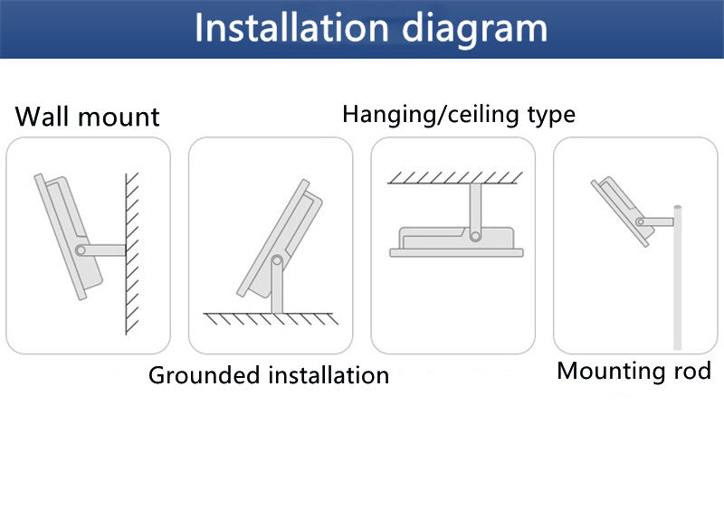 We produce Outdoor LED Swimming Spotlight 50W 100W 200W IP66 Waterproof Lighting 220V Floodlight