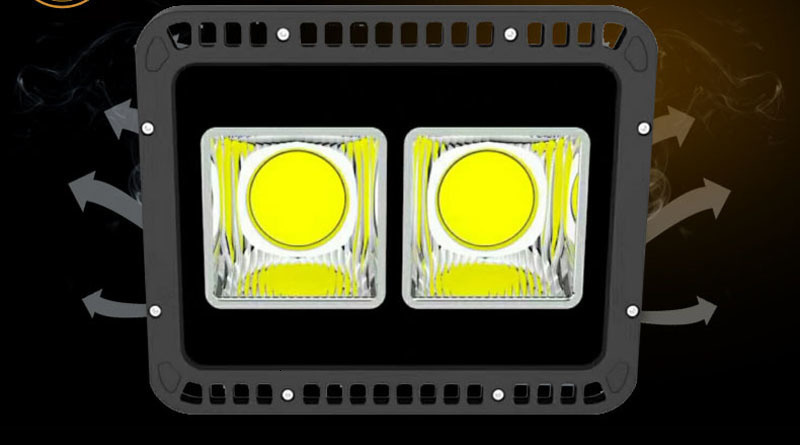 COB Led Flood Light 200W 300W 400W 500W 600W Waterproof Led Reflector Outdoor Lamp Led Floodlight Wall Street Lamp AC85-265V
