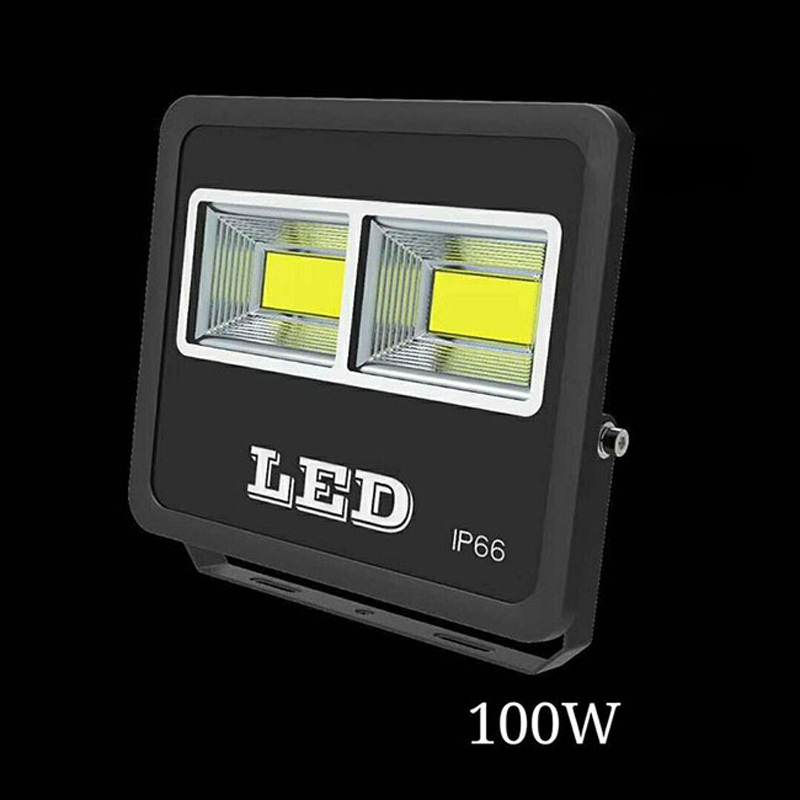 4PCS LED Flood Light Super Bright 50W 100W 150W 200W 300W 400W 500W AC85-265V Ip65 Spotlight Outdoor COB Garden Lighting