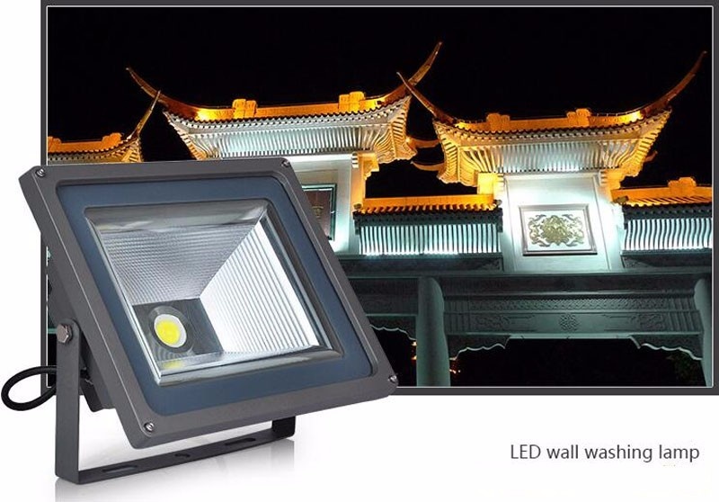 4pcs/lot FloodLight 10W 20W 30W 50W AC85-265V Floodlights Searching Lamp IP65 Reflector Foco Led Exterior Outdoor Spot Light