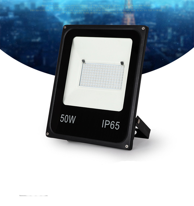 10PCS 20W 30W 50W RGB Led Flood Light Waterproof Luminaire Projector Outdoor Lamp Color Changeable Spotlight With Remote Control