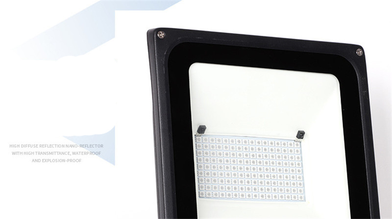 10PCS 20W 30W 50W RGB Led Flood Light Waterproof Luminaire Projector Outdoor Lamp Color Changeable Spotlight With Remote Control