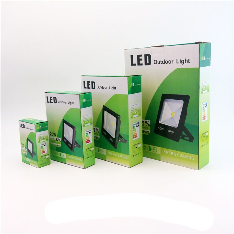 10PCS 20W 30W 50W RGB Led Flood Light Waterproof Luminaire Projector Outdoor Lamp Color Changeable Spotlight With Remote Control