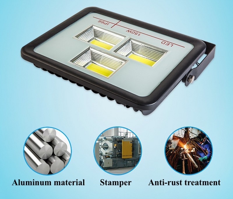 Led Light Outdoor Flood Light 50W 100W 150W 200W 300W 400W 500W 600W Led Floodlight Waterproof Ip65 Led Reflector Lamp 110v 220v