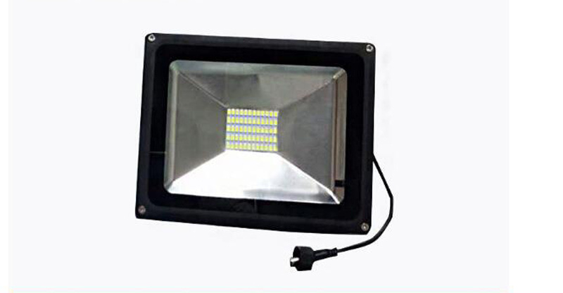 2PCS 10W 20W 30W 50W 100W Solar LED Floodlight Cool White Remote Control Garden Street Flood Light Lamp Outdoor Wall Lighting