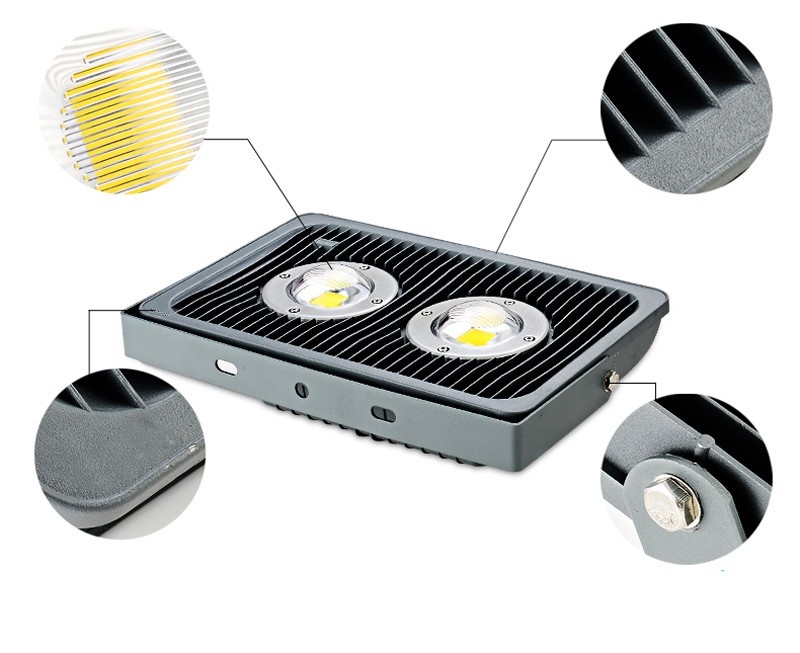 2pcs/lot 30W 50W 100W 150W Refletor Foco LED Exterior Projector 110V 220V Outdoor Security Landscape Wall Spotlight Floodlight