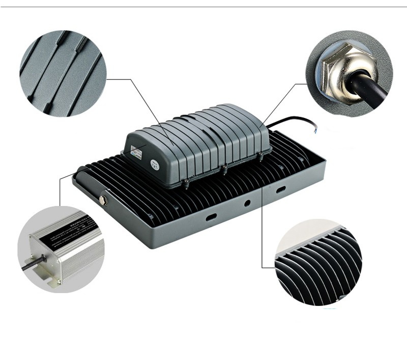 2pcs/lot 30W 50W 100W 150W Refletor Foco LED Exterior Projector 110V 220V Outdoor Security Landscape Wall Spotlight Floodlight