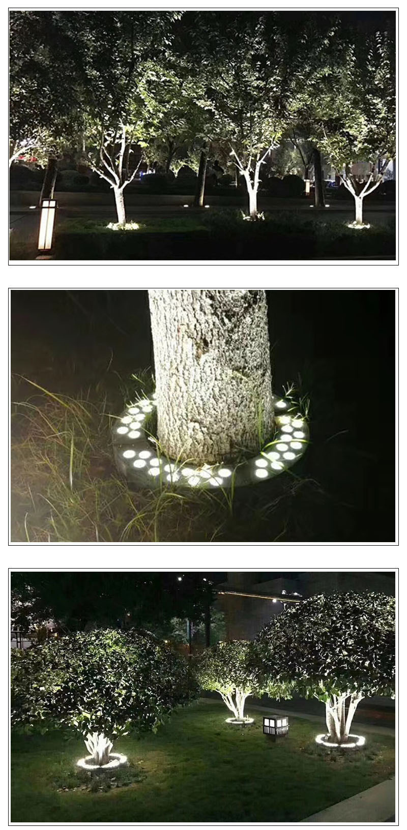 48W Led Tree Light Outdoor Spotlight floodlight For Tree lighting IP65 Waterproof Warm White Cold White Ac85-265V DC12V DC24V