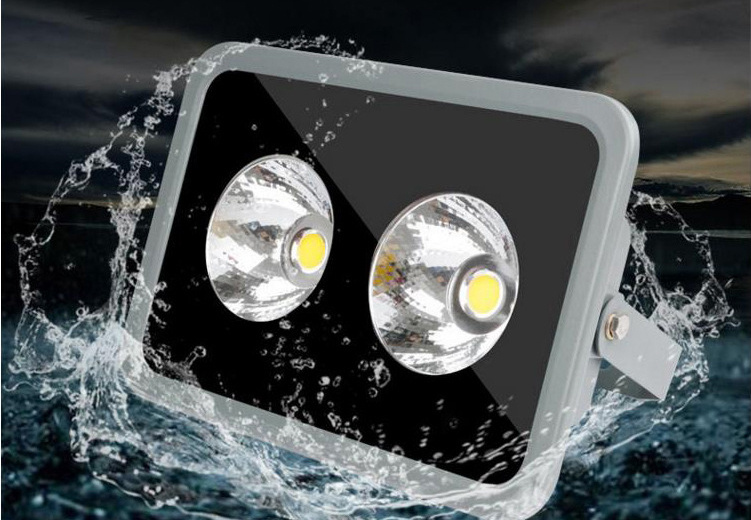 COB Outdoor Lighting LED Colored Floodlight Spotlight Flood Lights 100W 200W 300W 400W 500W 600W RGB Cold White Garden Light