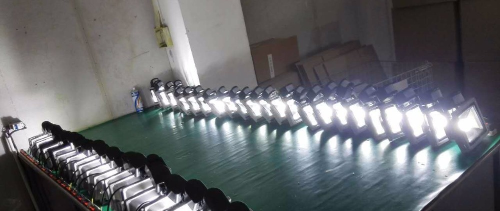 COB Outdoor Lighting LED Colored Floodlight Spotlight Flood Lights 100W 200W 300W 400W 500W 600W RGB Cold White Garden Light
