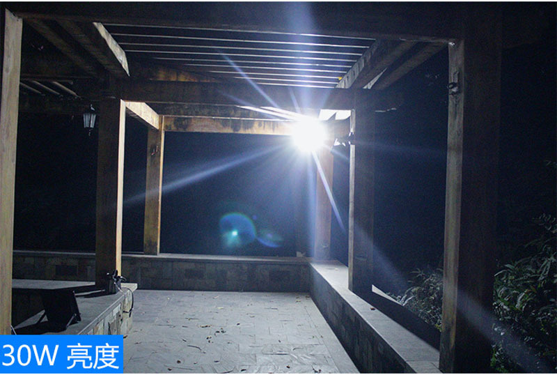 6PCS 10W 20W 30W 50W solar powered Flood Lamp solar working lamp garden LED floodlight sensor remote control led spotlight