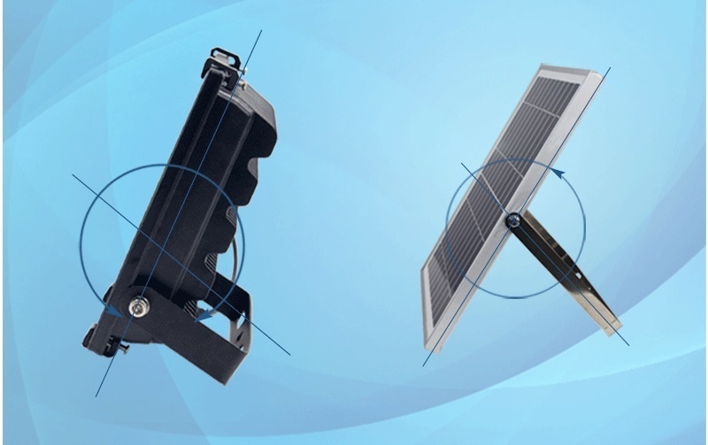 4PCS 30W/50W/100W Foco LED Exterior Solar Lamp Waterproof With Remote Control Flood Light Aluminum For Outdoor Garden Garage