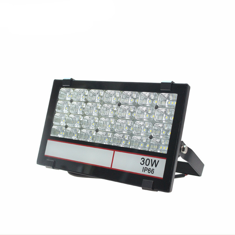 6PCS 50W 100W 150W 200W Ultra Thin Outdoor Spotlight Floodlight Wall Lamp Reflector IP65 Waterproof Garden Lighting