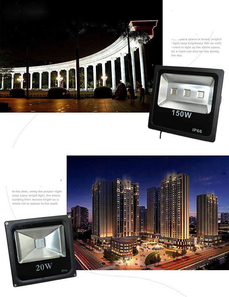 20pcs/lot 10W 20W 30W 50W RGB Flood Light Remote Control AC85-265V Outdoor Reflector Proyector LED Exterior